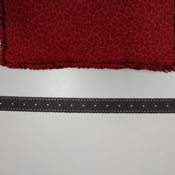 Floral Leather Belt - Picture 4 of 7